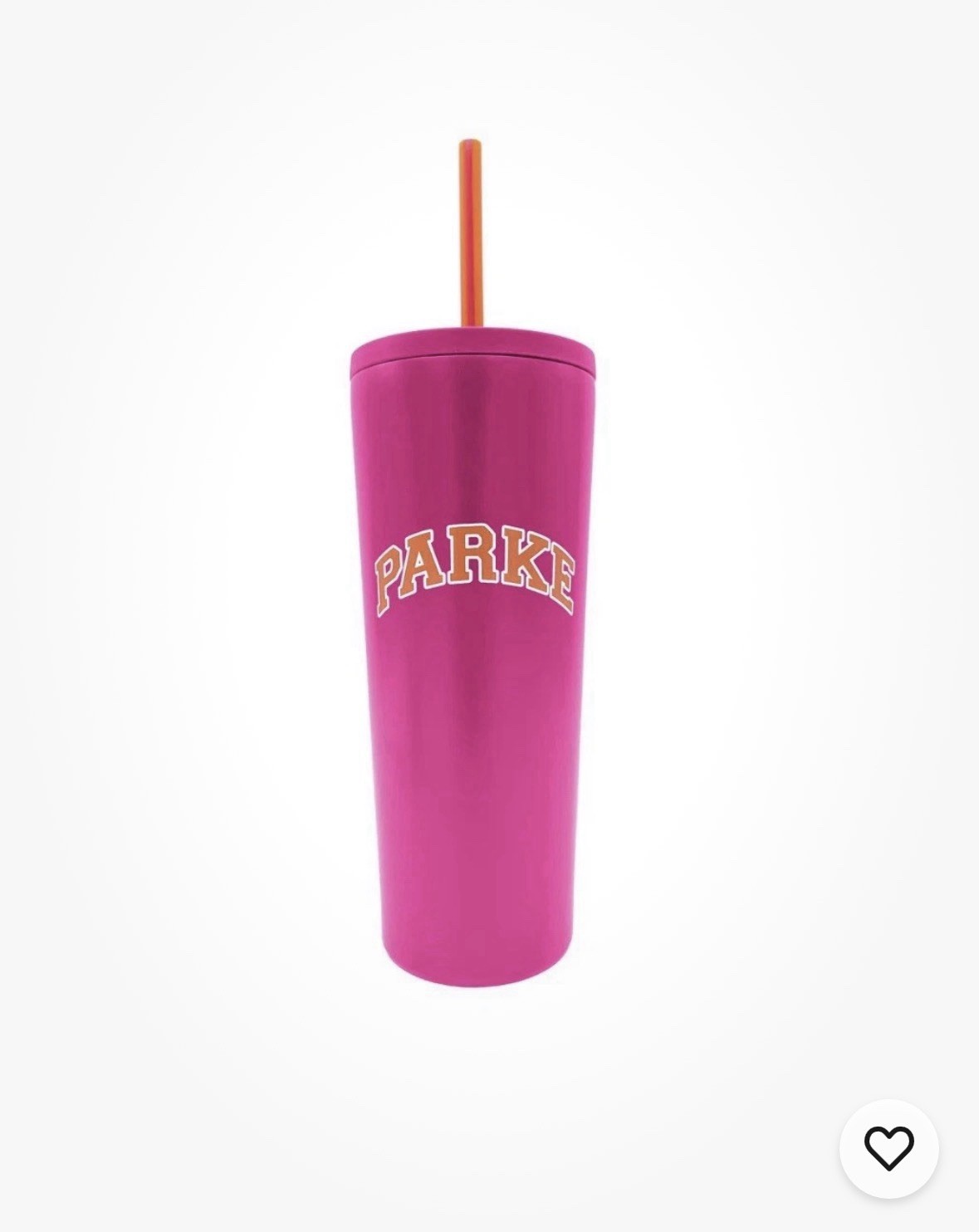 HOT 🔥Parke X Dunkin Stainless Steel Tumbler Hot pink 💕🧡 HOT 🔥Parke X Dunkin Stainless Steel Tumbler Hot pink 💕🧡