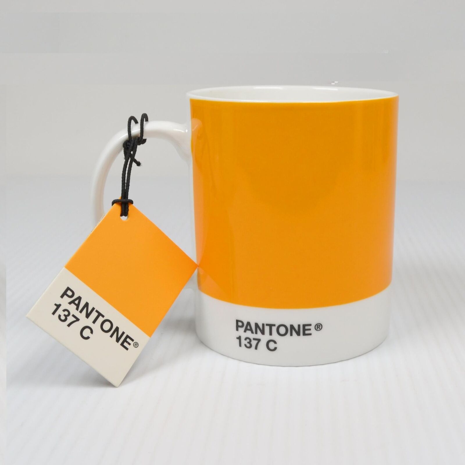 Pantone Coffee Mug - 137 C - Egg Yolk Orange - Sunset, Marmalade - NEW