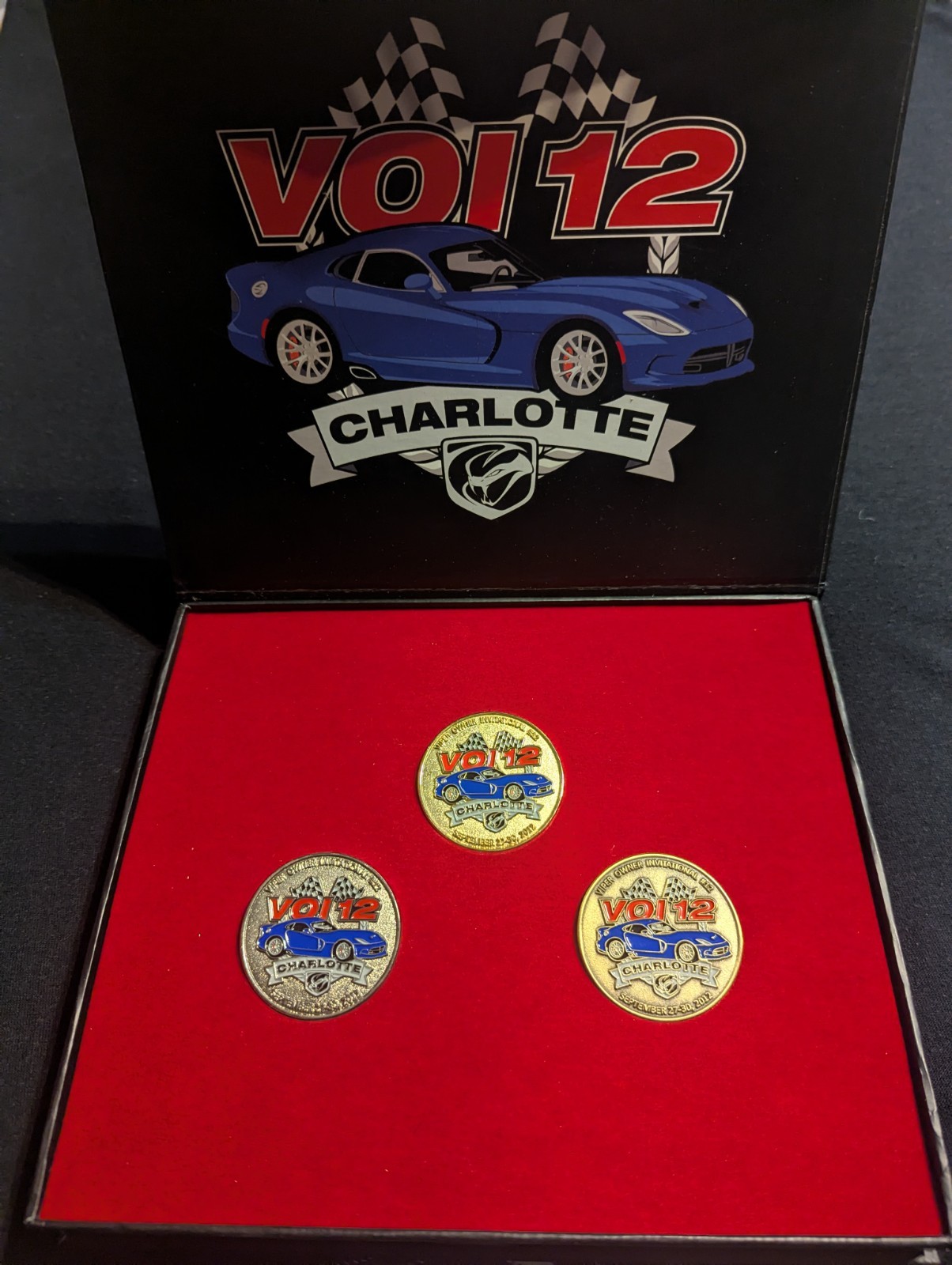 2012 Dodge Commemmorative Invitational Coin Collection 2012 Dodge Commemmorative Invitational Coin Collection