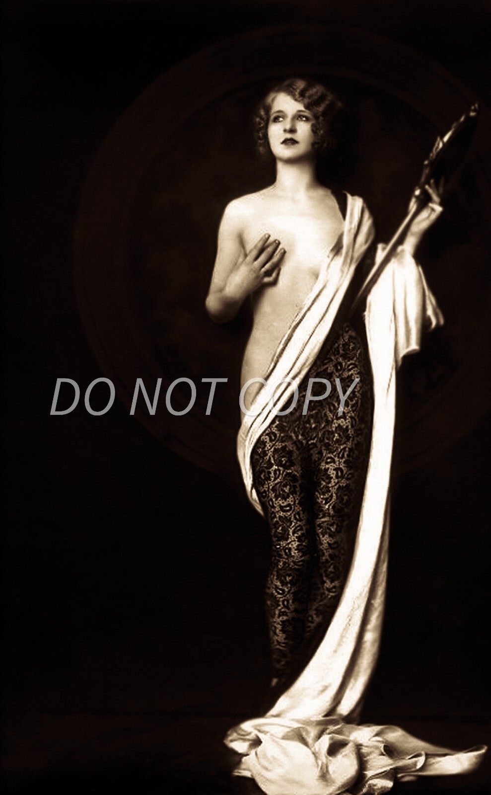 1920s Ziegfeld Follies Broadway Showgirl 8x10 Glamour Photo