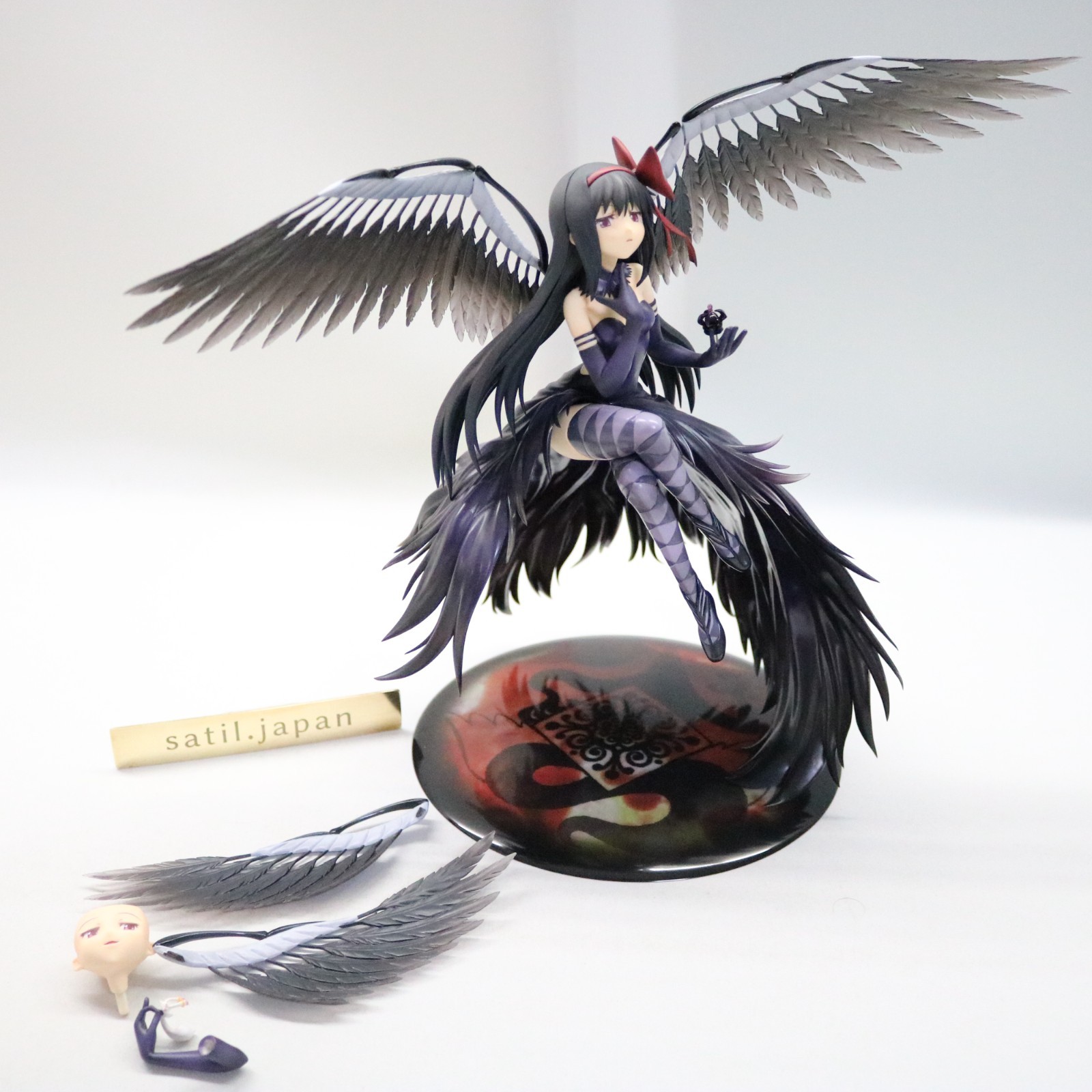 [NO BOX] Aniplex Puella Magi Madoka Magica Devil Homura 1/8 Complete Figure