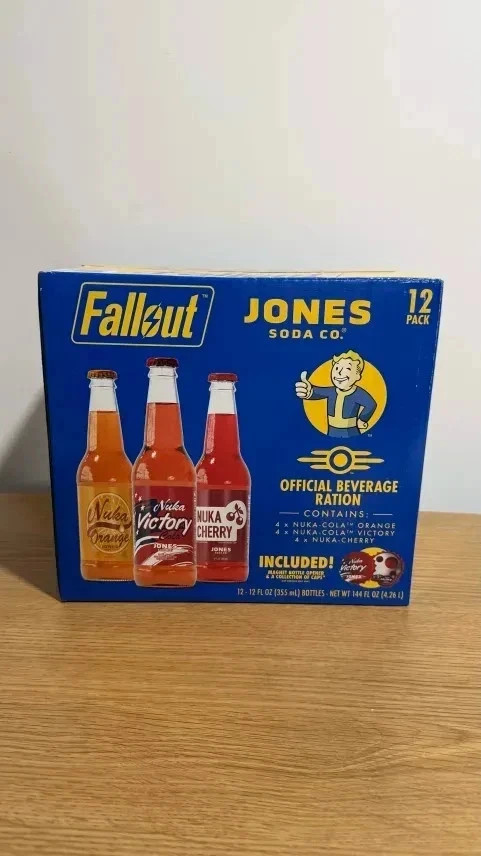 Fallout x Jones Soda Victory Pack Costco Exclusive Limited Edition Fallout x Jones Soda Victory Pack Costco Exclusive Limited Edition