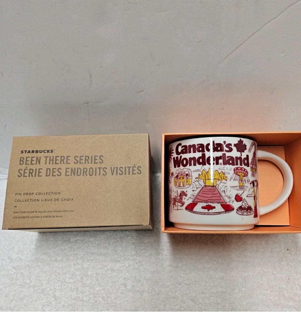 Starbucks Been There Series Canada's Wonderland Ceramic Mug 14oz New In Box Starbucks Been There Series Canada's Wonderland Ceramic Mug 14oz New In Box