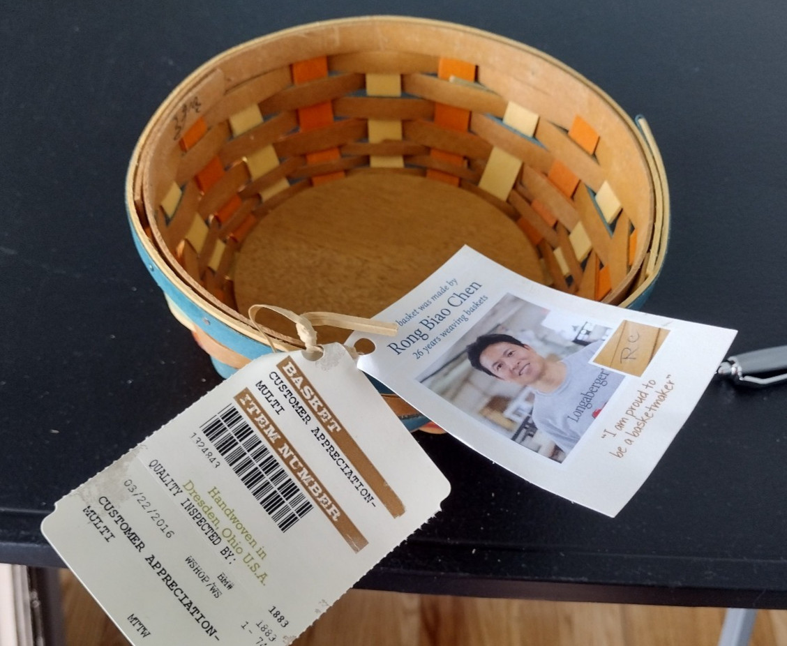 Longaberger 2016 Summer Harvest Bowl (NWT)