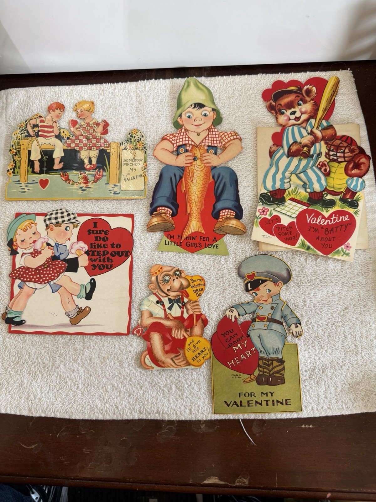 6 Vintage Mechanical Valentines Day Cards 1920s-1950s Germany USA Moving 6 Vintage Mechanical Valentines Day Cards 1920s-1950s Germany USA Moving
