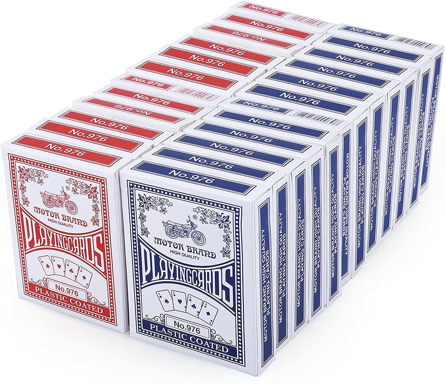 Playing Cards Poker Size Standard Index LotFancy 24 Decks Player\'s Board Game