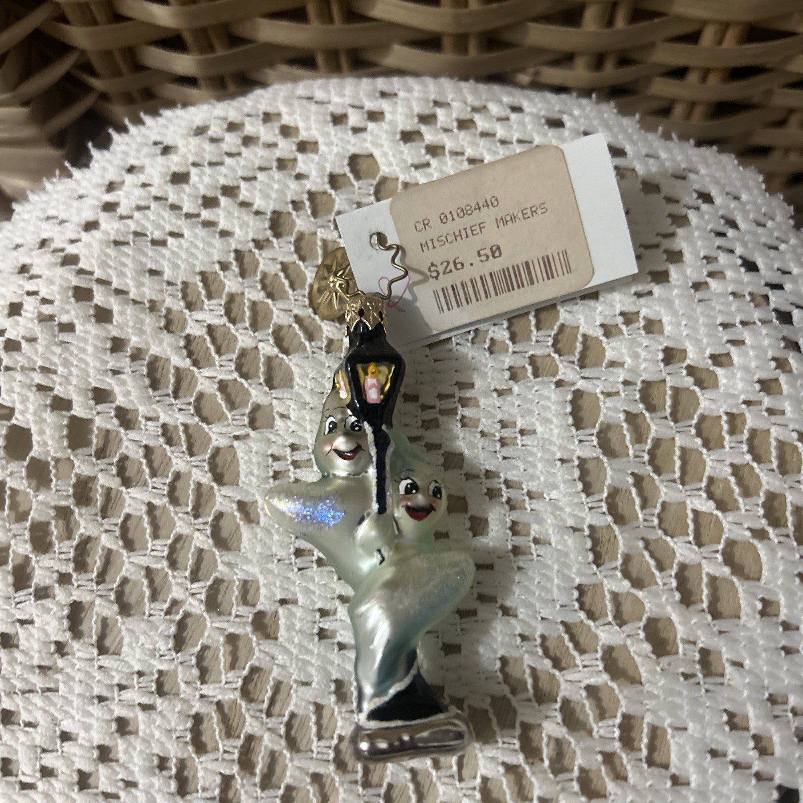 Vintage Christopher Radko Mischief Makers Halloween Ornament 2002