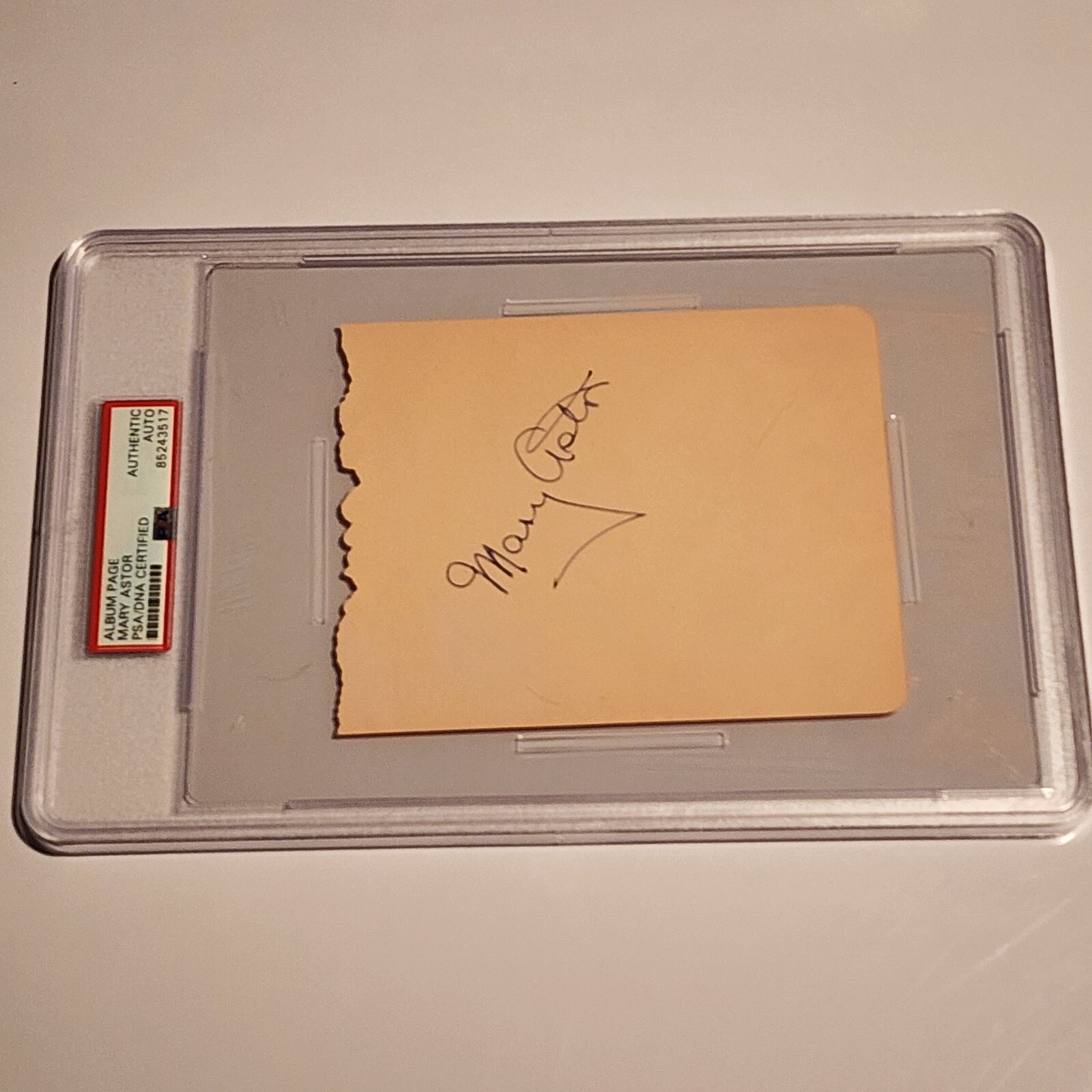 Mary Astor Vintage Signed PSA DNA Actress Autograph Auto COA The Maltese Falcon