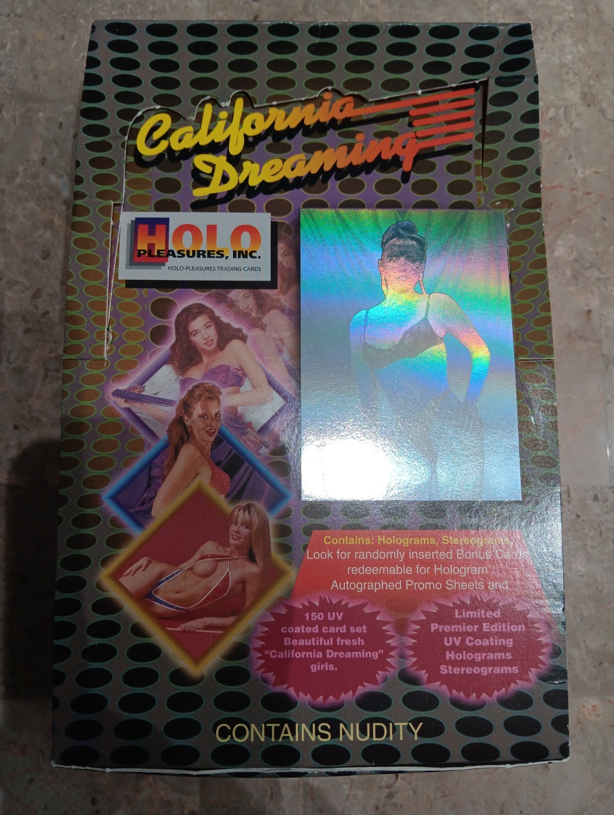 Lot of 3 1991 California Dreaming Trading Card Packs ( Contains Nude Women ) Lot of 3 1991 California Dreaming Trading Card Packs ( Contains Nude Women )