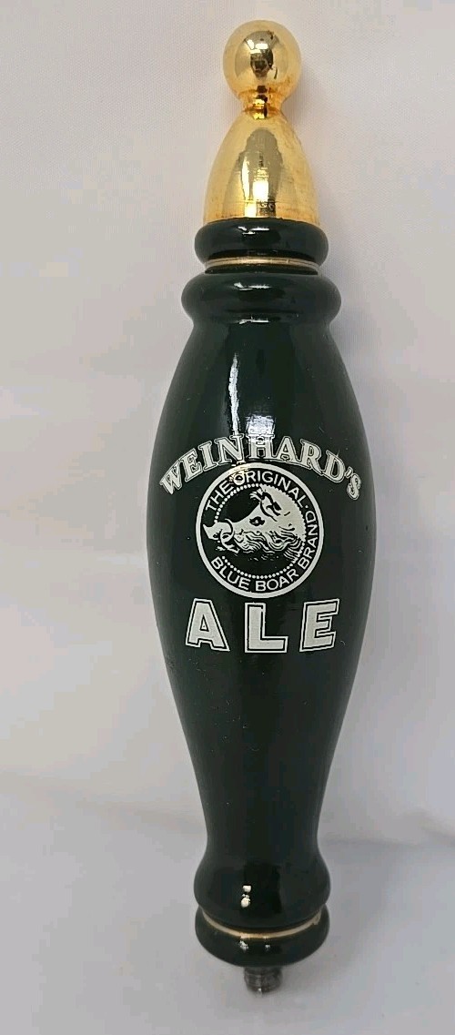 Weinhard\'s Ale Beer Tap Handle Classic Bar Wooden Pub Lever 6.5\
