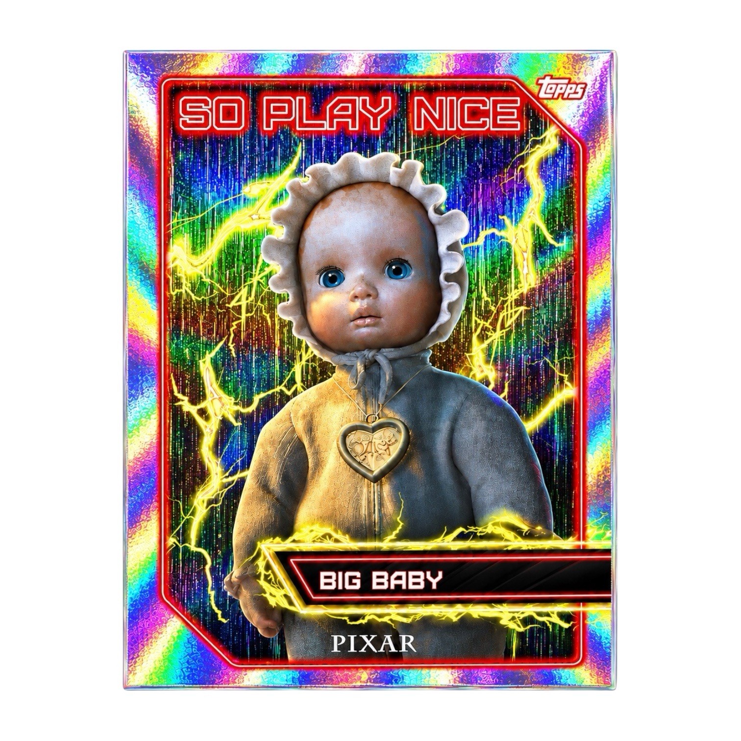 Big Baby 2025 Topps Pixar 30 Years of Toy Story #SPN-7 So Play Nice Big Baby 2025 Topps Pixar 30 Years of Toy Story #SPN-7 So Play Nice