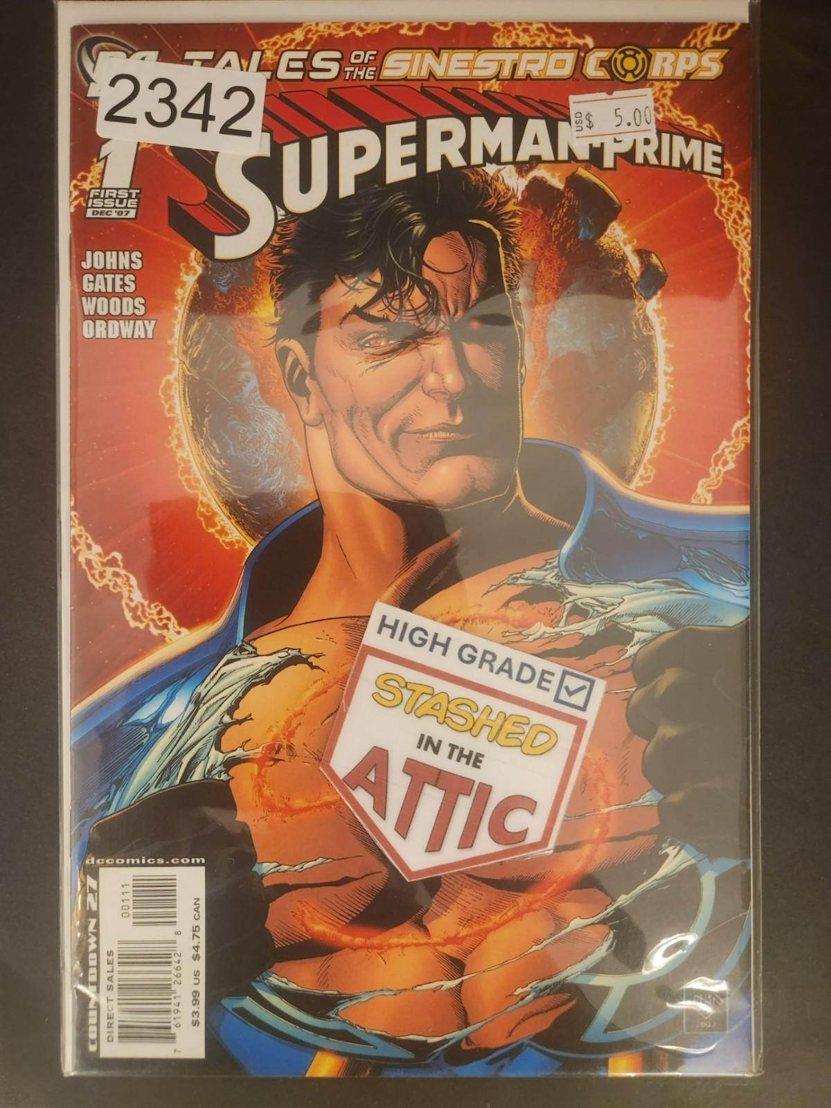 Tales of the Sinestro Corps: Superman Prime #1 (DC Comics December 2007) - 2342