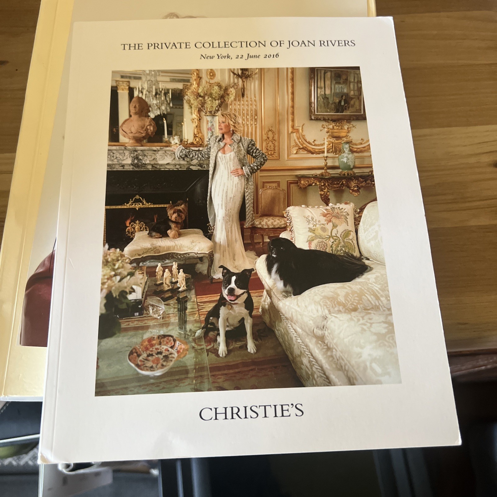 The Private Collection of Joan Rivers Auction Catalog Christie's Auction Catalog The Private Collection of Joan Rivers Auction Catalog Christie's Auction Catalog