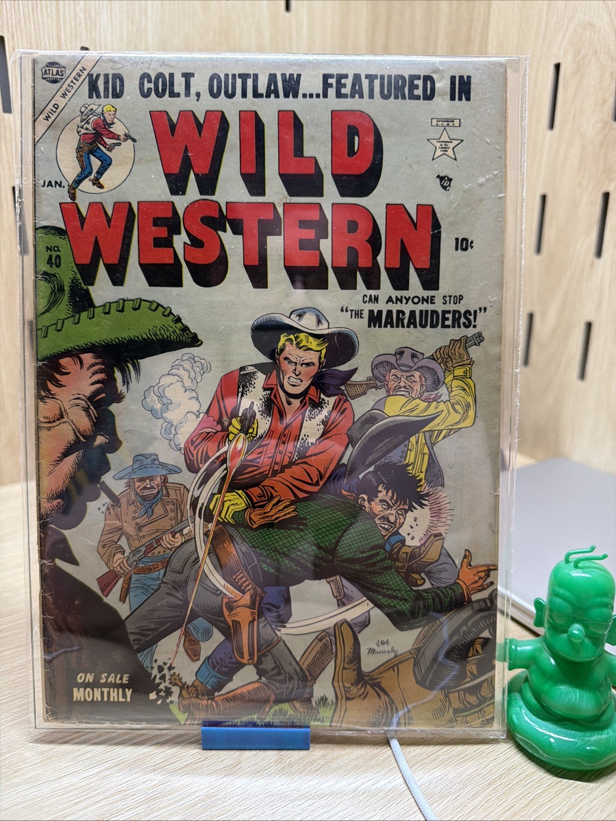 Atlas Comics Wild Western #40 Golden Age Western Great Condition Atlas Comics Wild Western #40 Golden Age Western Great Condition