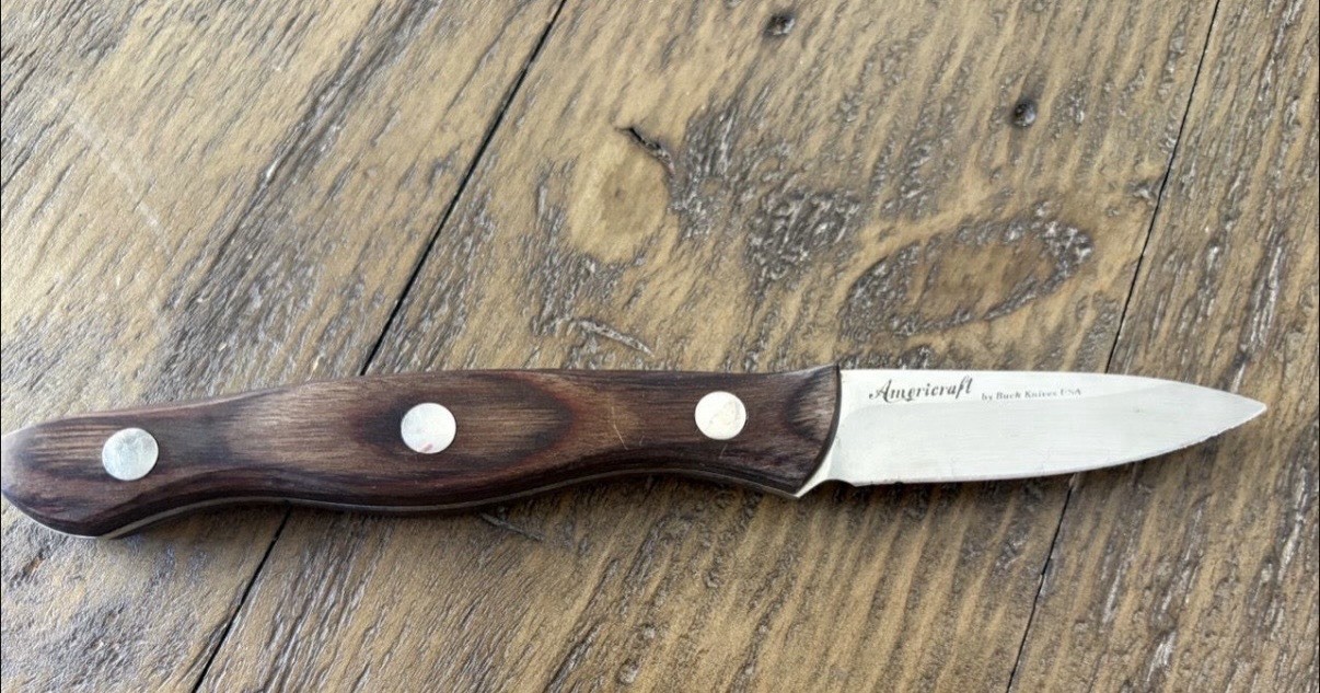 Vintage Americraft by Buck Knive USA Paring Knife