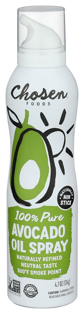 CHOSEN FOODS OIL AVOCADO SPRAY PURE 140 ML