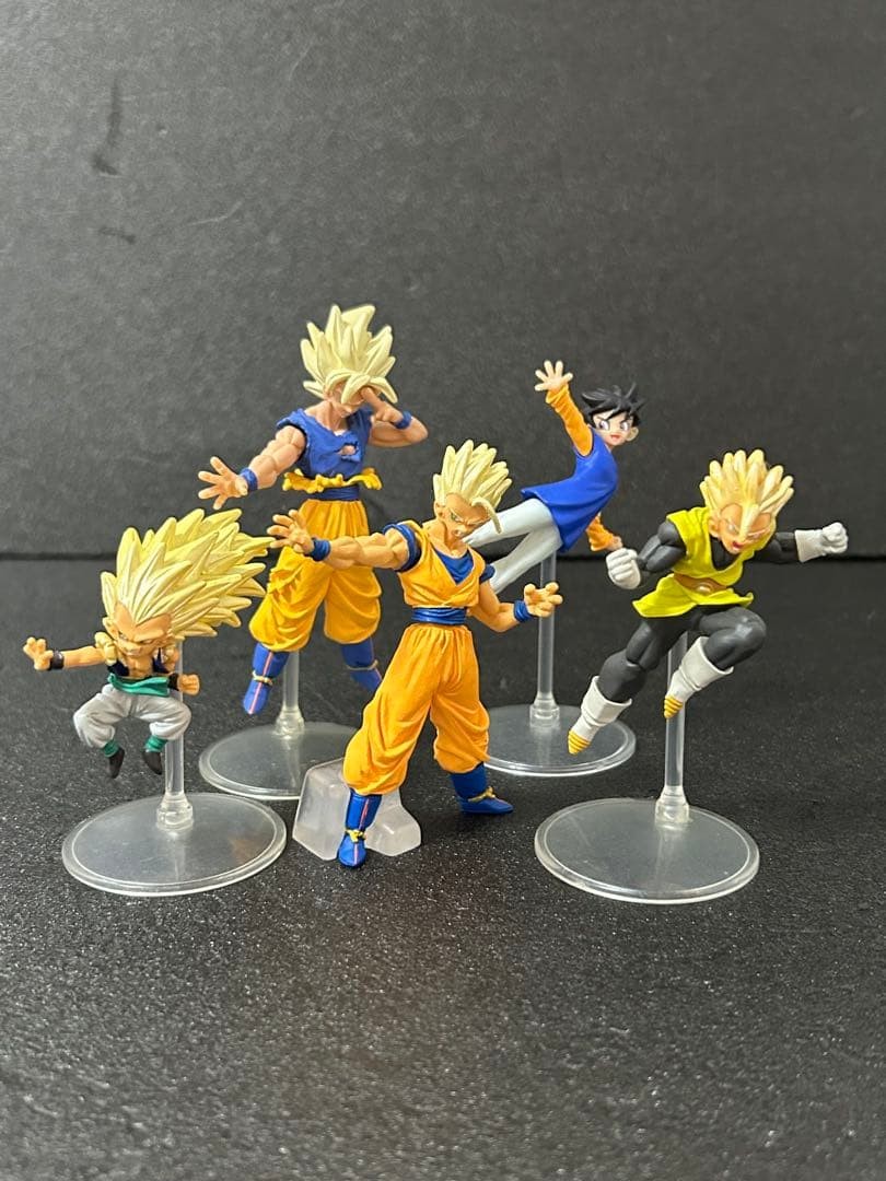 Dragon Ball HG 5 Figures Set Goku Gohan Goten Great Saiyaman Videl