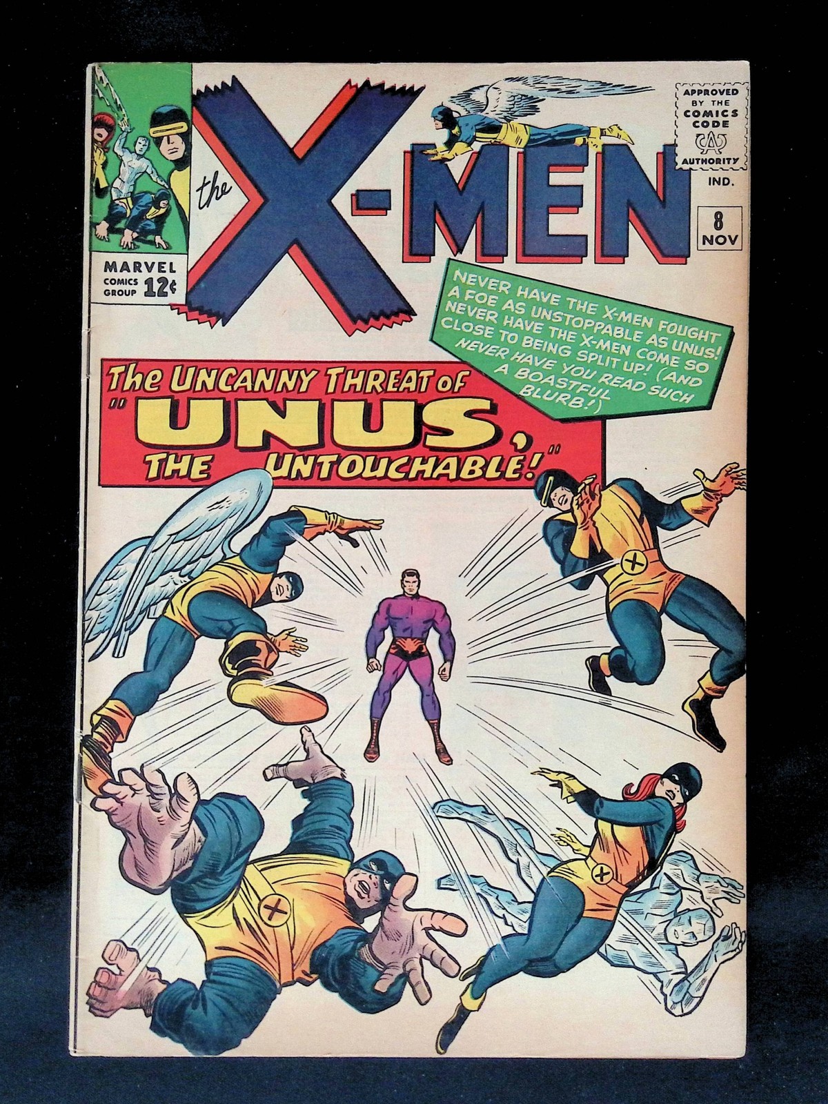 1964 X-Men 8 1st Unus the Untouchable Marvel