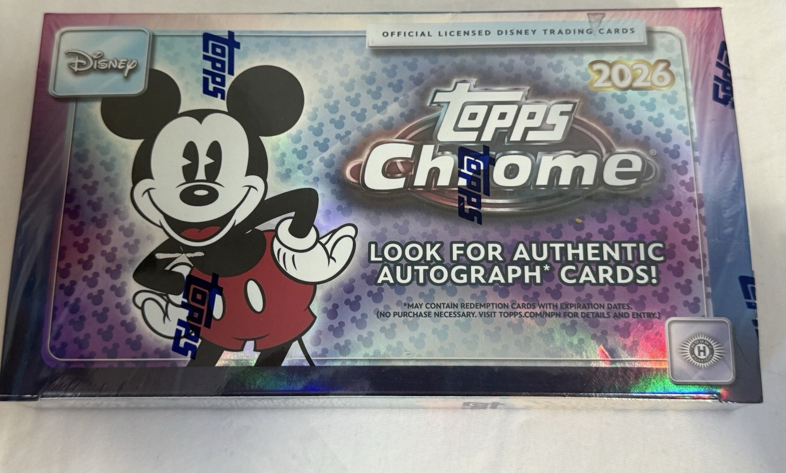 2026 Disney Topps Chrome Hobby Box Sealed