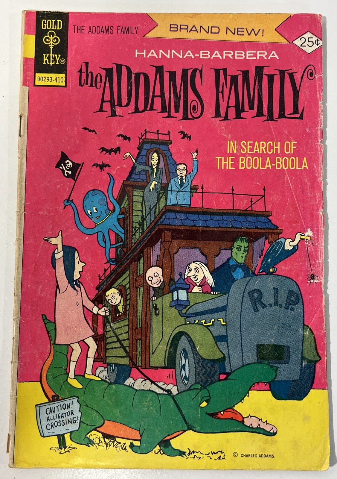 Addams Family 1 1974 Gold Key Comic Book 1st Wednesday Search of the Boola-Boola Addams Family 1 1974 Gold Key Comic Book 1st Wednesday Search of the Boola-Boola