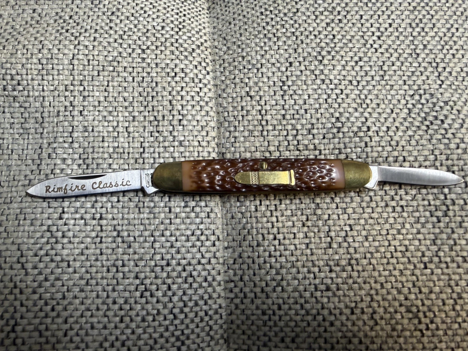 Camillus 1992 22LR-1 Vintage Rimfire Classic Cartridge Folding Knife Camillus 1992 22LR-1 Vintage Rimfire Classic Cartridge Folding Knife