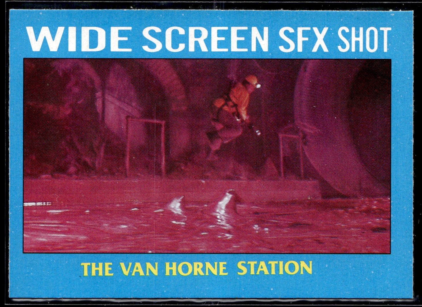 1989 O-Pee-Chee Ghostbusters II #19 The Van Horne Station