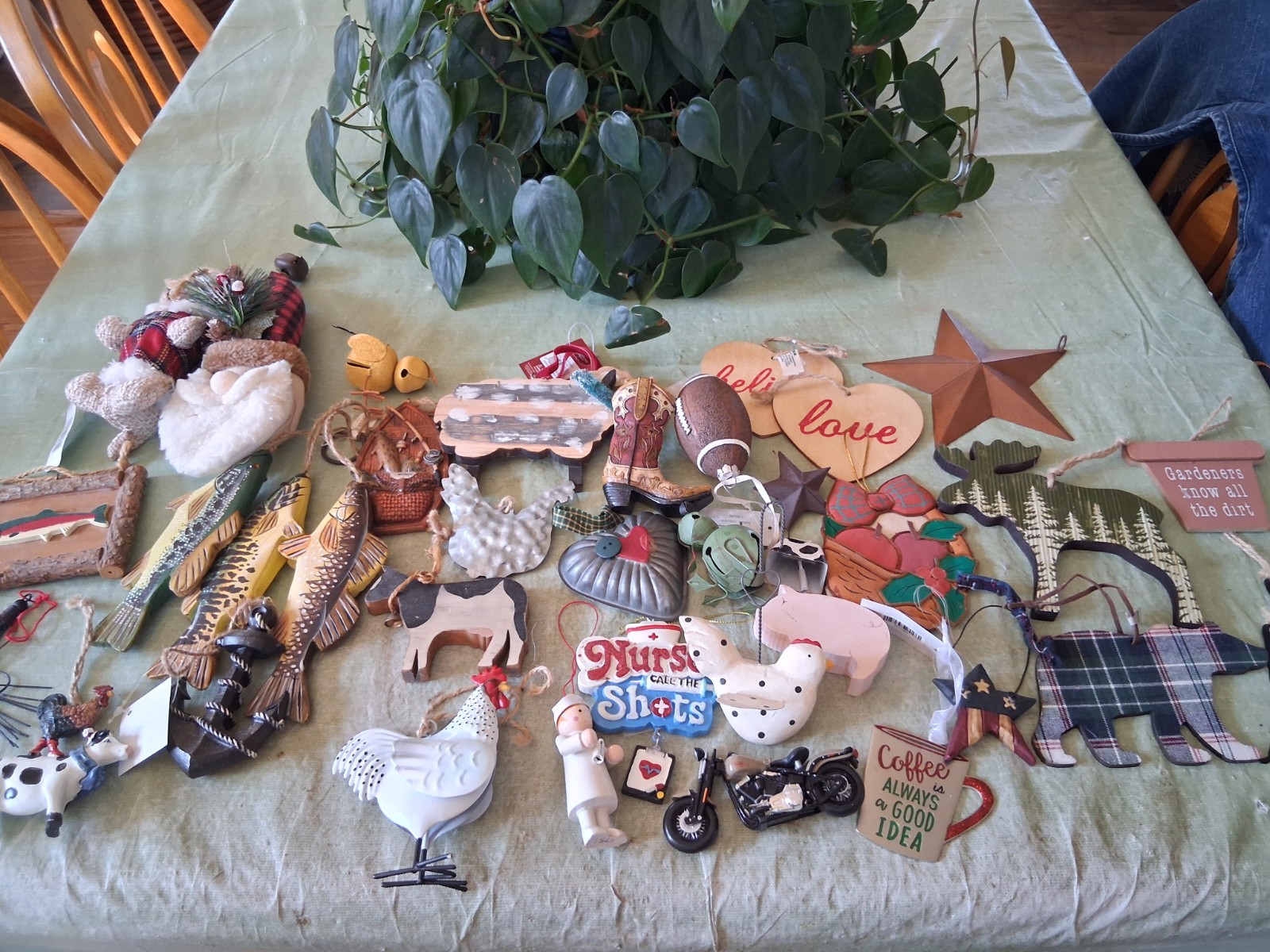 Large Assortment Of 35 Christmas ONAMENTS_Read Description Large Assortment Of 35 Christmas ONAMENTS_Read Description