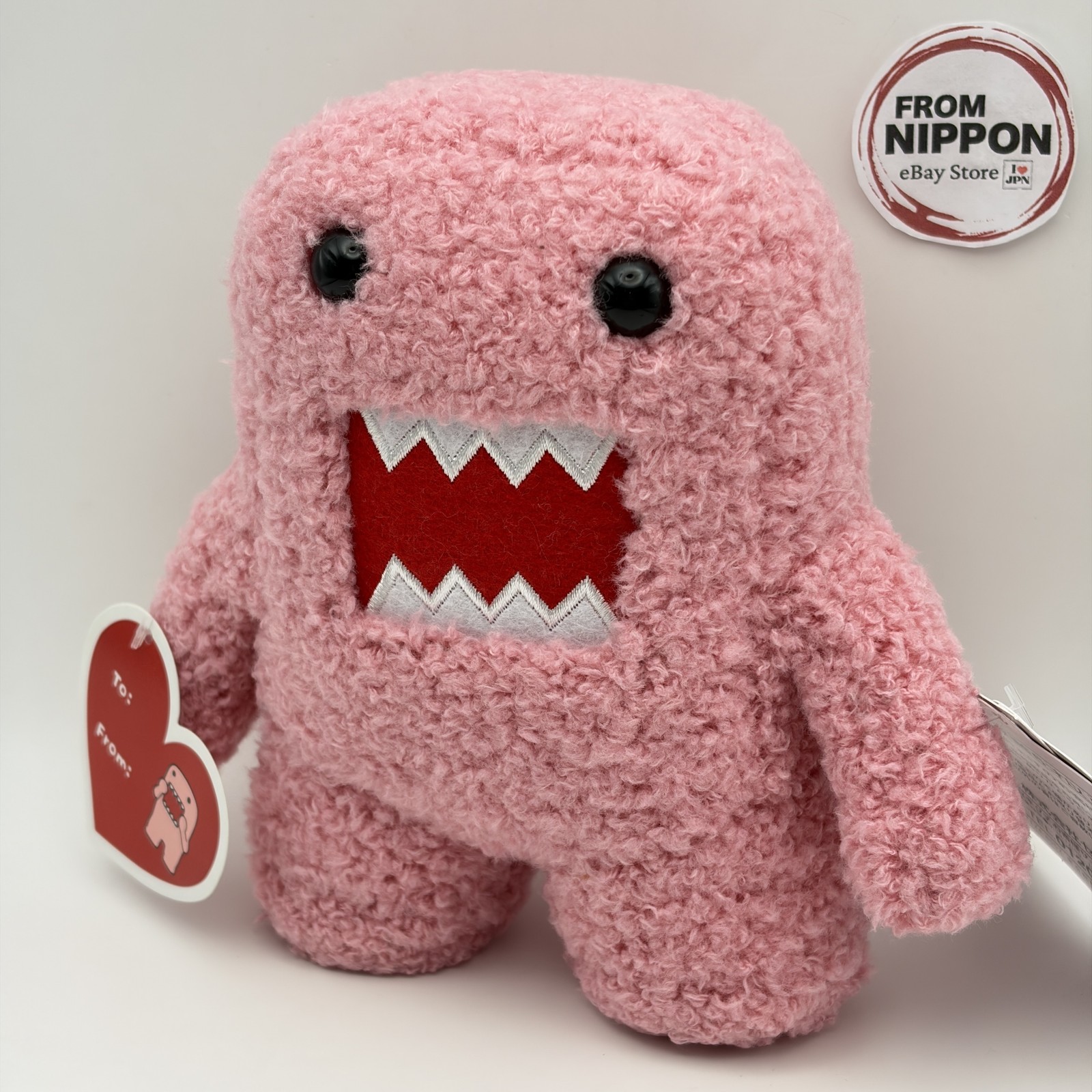 Sekiguchi Domo-kun Pink Plush Toy S 574551 New Sekiguchi Domo-kun Pink Plush Toy S 574551 New