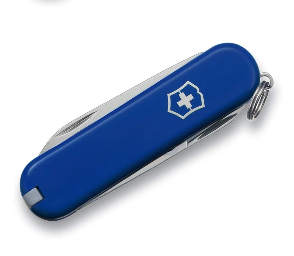 Victorinox Classic SD Swiss Army Knife Blue - New in Box Victorinox Classic SD Swiss Army Knife Blue - New in Box