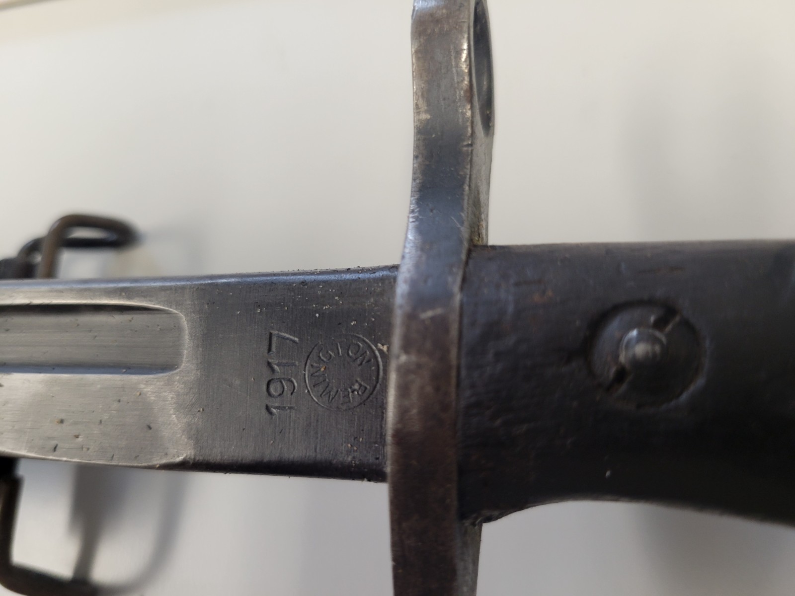 WWI Remington Model 1917 Bayonet w/Scabbard - US Marked