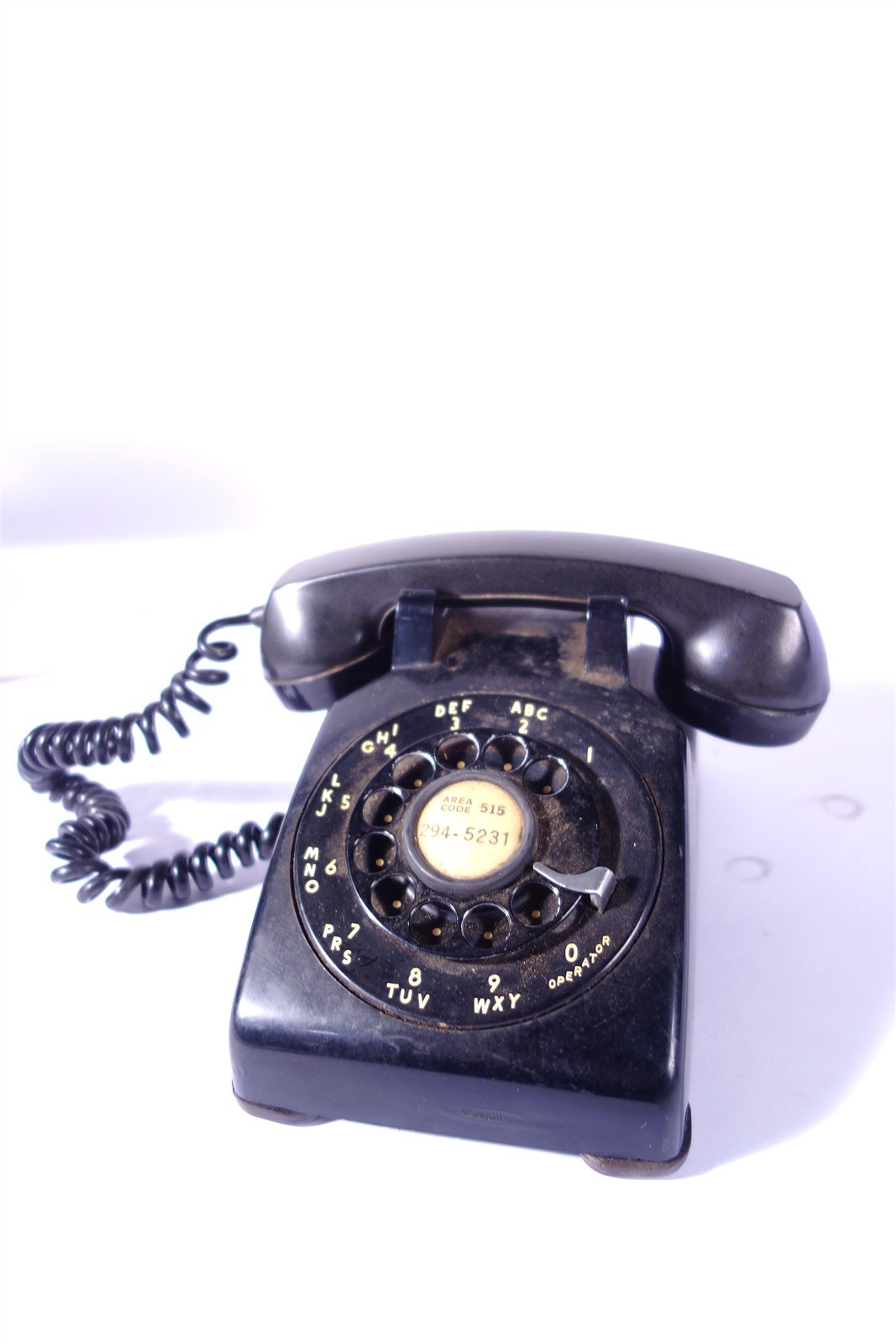 Vintage 1960 Bell System Western Electric 500 C/D Dial Phone 