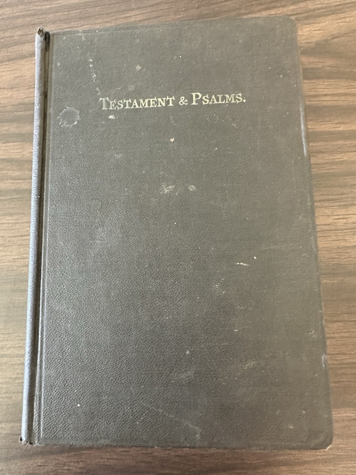 Testament and Psalms Old Bible Extra Large Print Hardback