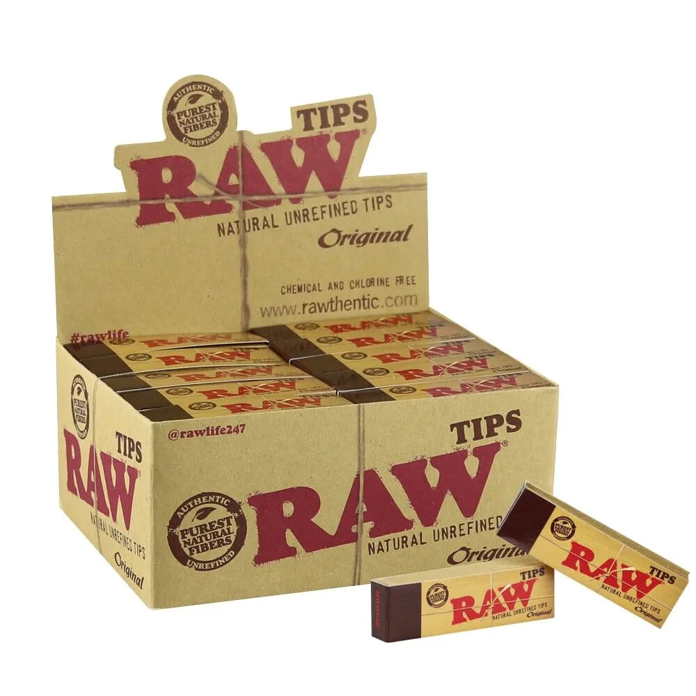 😎✨ 50 X RAW ORIGINAL NATURAL UNREFINED TIPS 50 PACKS FULL BOX 100% AUTHENTIC 😎✨ 50 X RAW ORIGINAL NATURAL UNREFINED TIPS 50 PACKS FULL BOX 100% AUTHENTIC