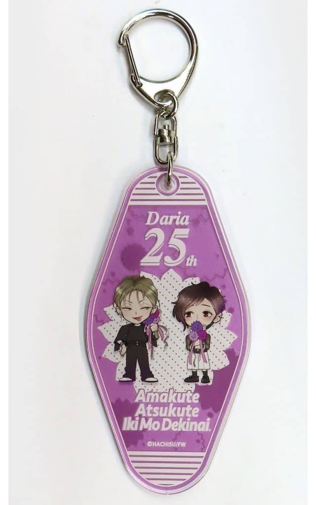 Rio & Ayuto Acrylic Keychain \'Sweet and Hot and Can\'t Breathe\' Japan