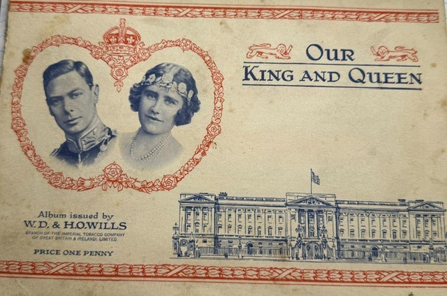 1937 Wills Cig Card Album Our King and Queen George VI coronation Complete Set 1937 Wills Cig Card Album Our King and Queen George VI coronation Complete Set
