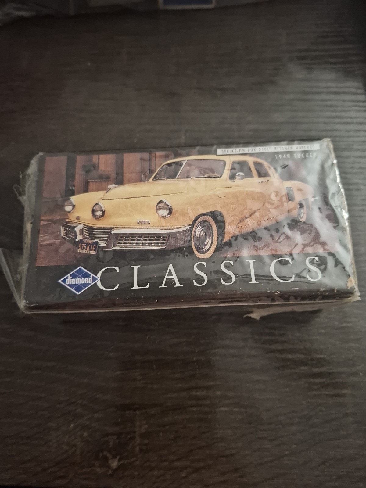 Diamond Classics 1948 Tucker Collector Matchbox Matches Automotive Memorabilia