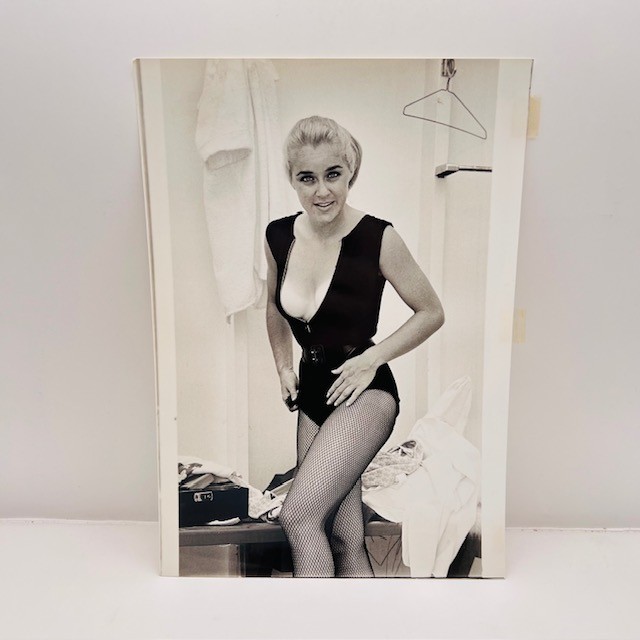 Yvonne Adrian Vintage 1950s 8 x 10 Cheesecake Exotic Fishnet Production Photo