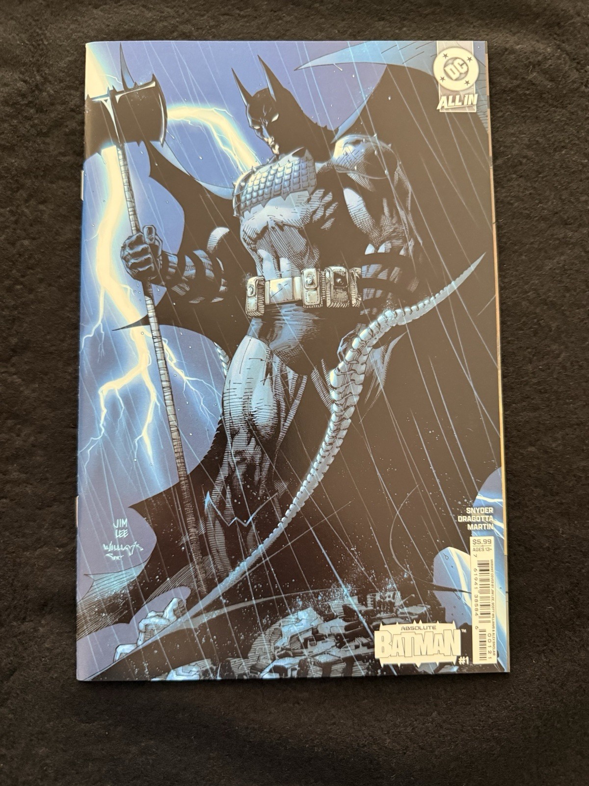 Absolute Batman #1 1st Print Cover C Variant Jim Lee Snyder Dragotta 2024
