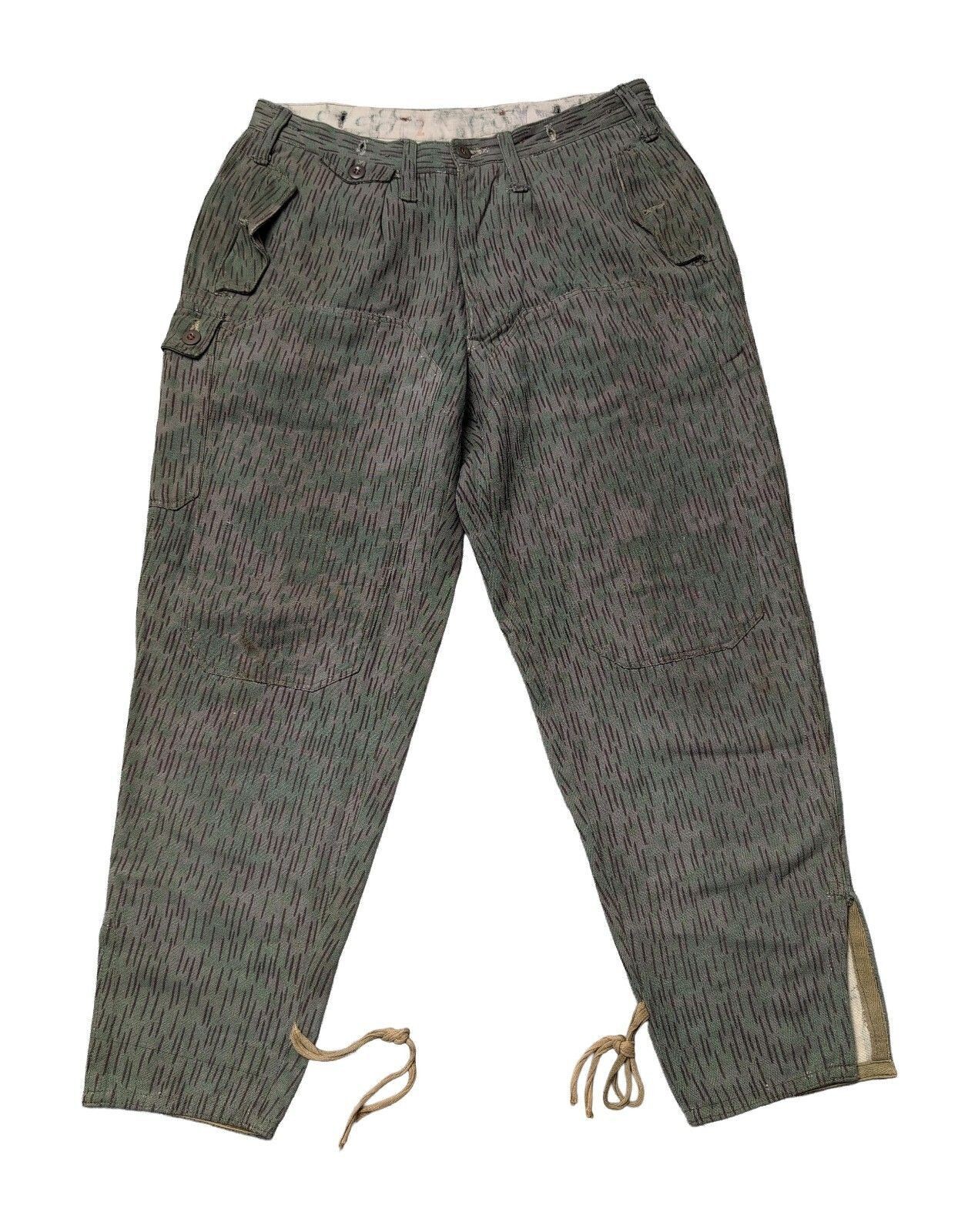 Rare Czech Army M60 vz60 Raindrop Camo Trousers - 34x26 Rare Czech Army M60 vz60 Raindrop Camo Trousers - 34x26