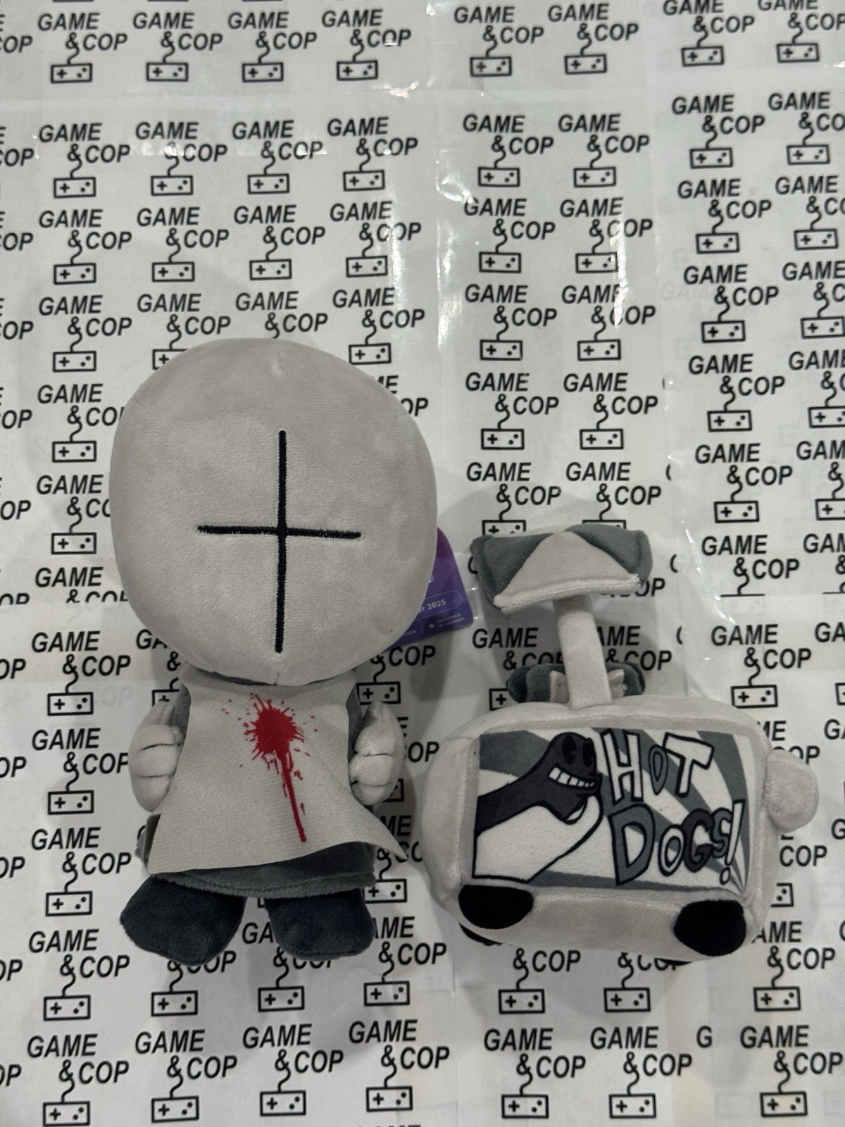 Makeship Hot Dog Vendor Plushie By MADNESS: Project Nexus Plush Doll US SELLER