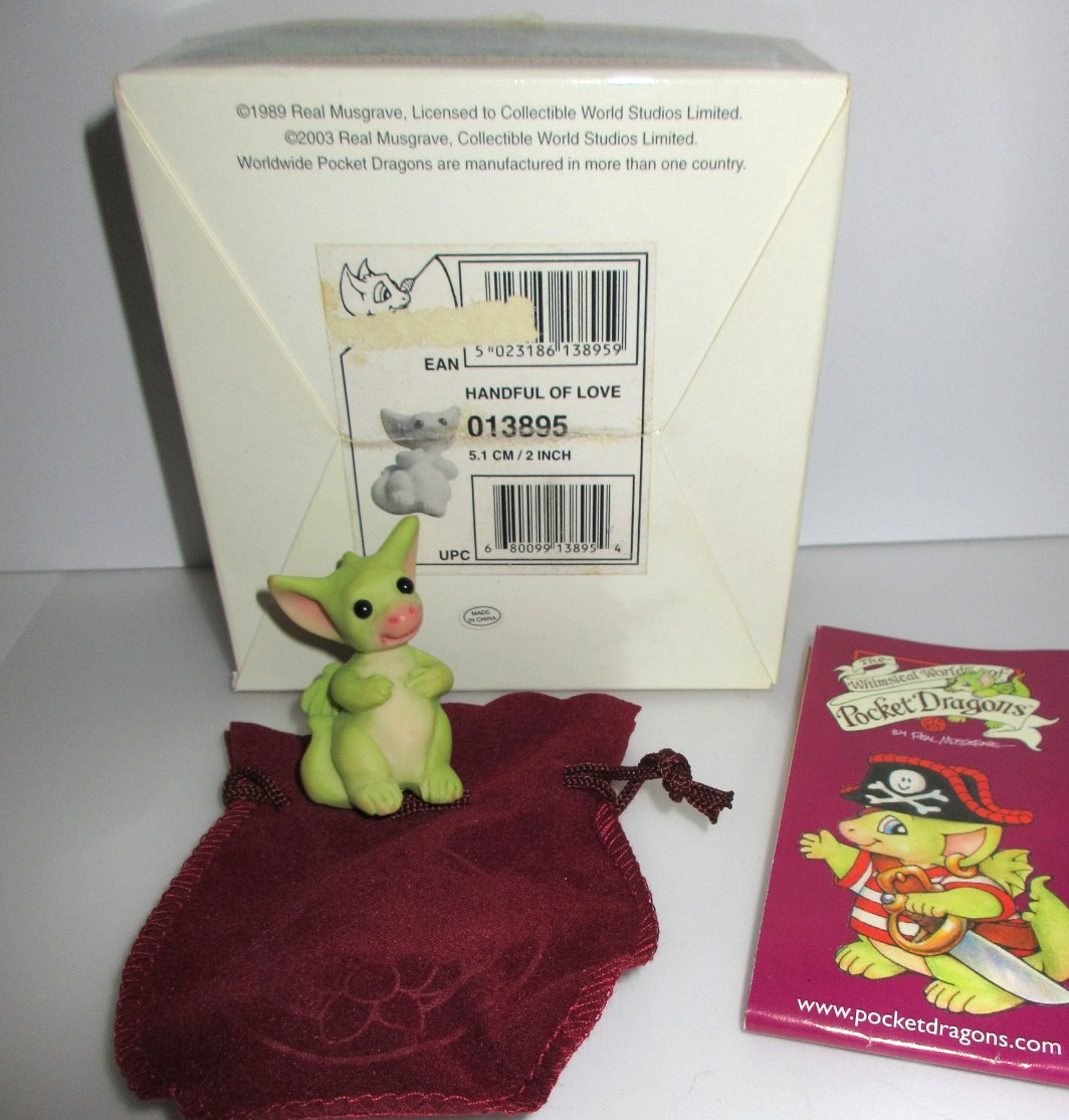 Handful Of Love 2003 Pocket Dragons Real Musgrave - Box