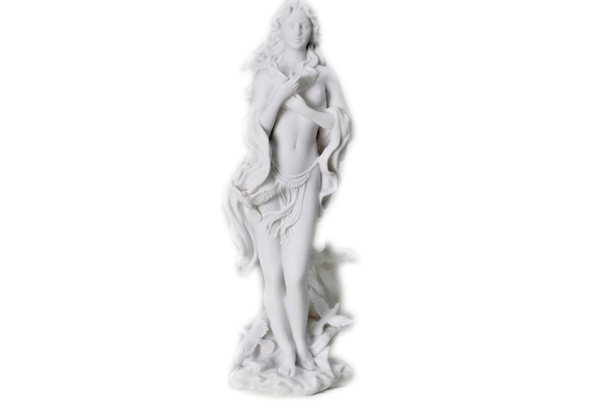 Pacific Giftware PTC 10 Inch Aphrodite Grecian Goddess Statue Figurine, White Pacific Giftware PTC 10 Inch Aphrodite Grecian Goddess Statue Figurine, White