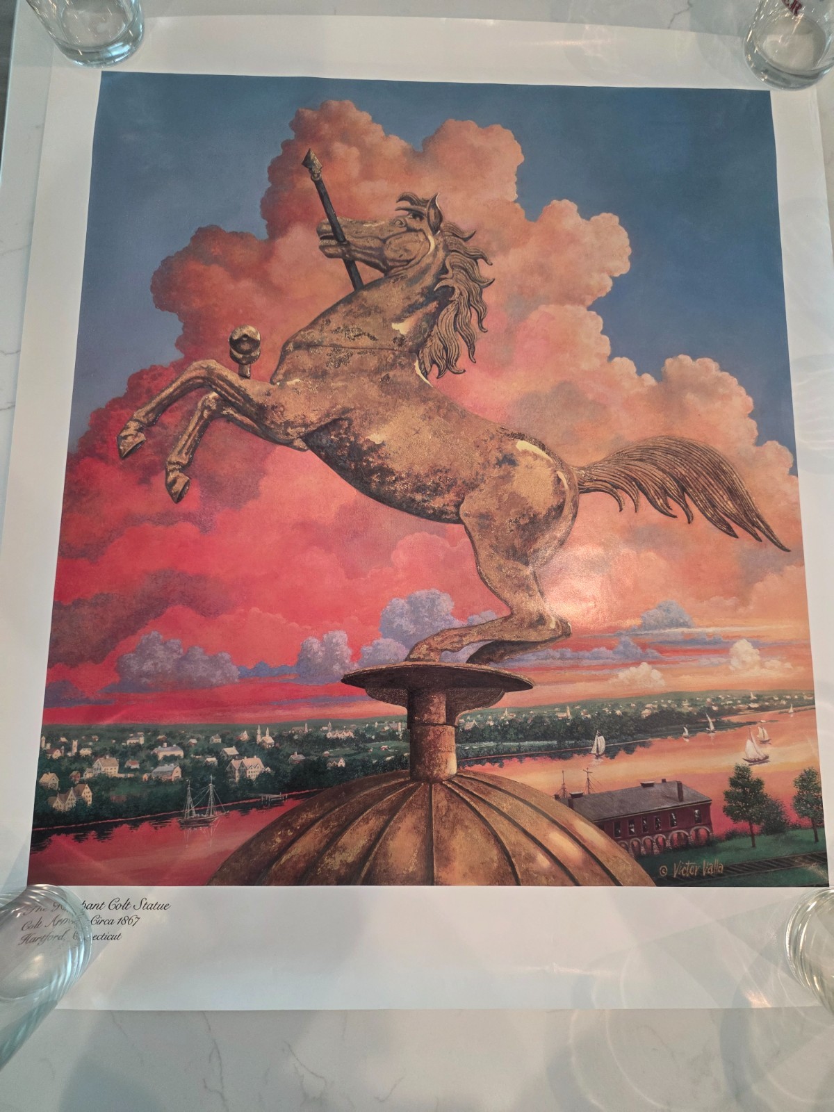 Rampant Colt, Colt Firearms, Colt Memorabilia, Victor Valla, Colt Collectable, C Rampant Colt, Colt Firearms, Colt Memorabilia, Victor Valla, Colt Collectable, C