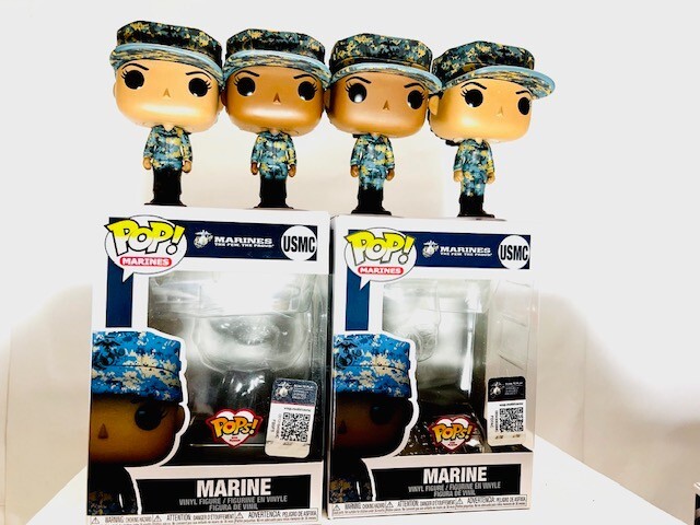 4 Funko Pop MARINES USMC The Few The Proud ( EB3) 4 Funko Pop MARINES USMC The Few The Proud ( EB3)