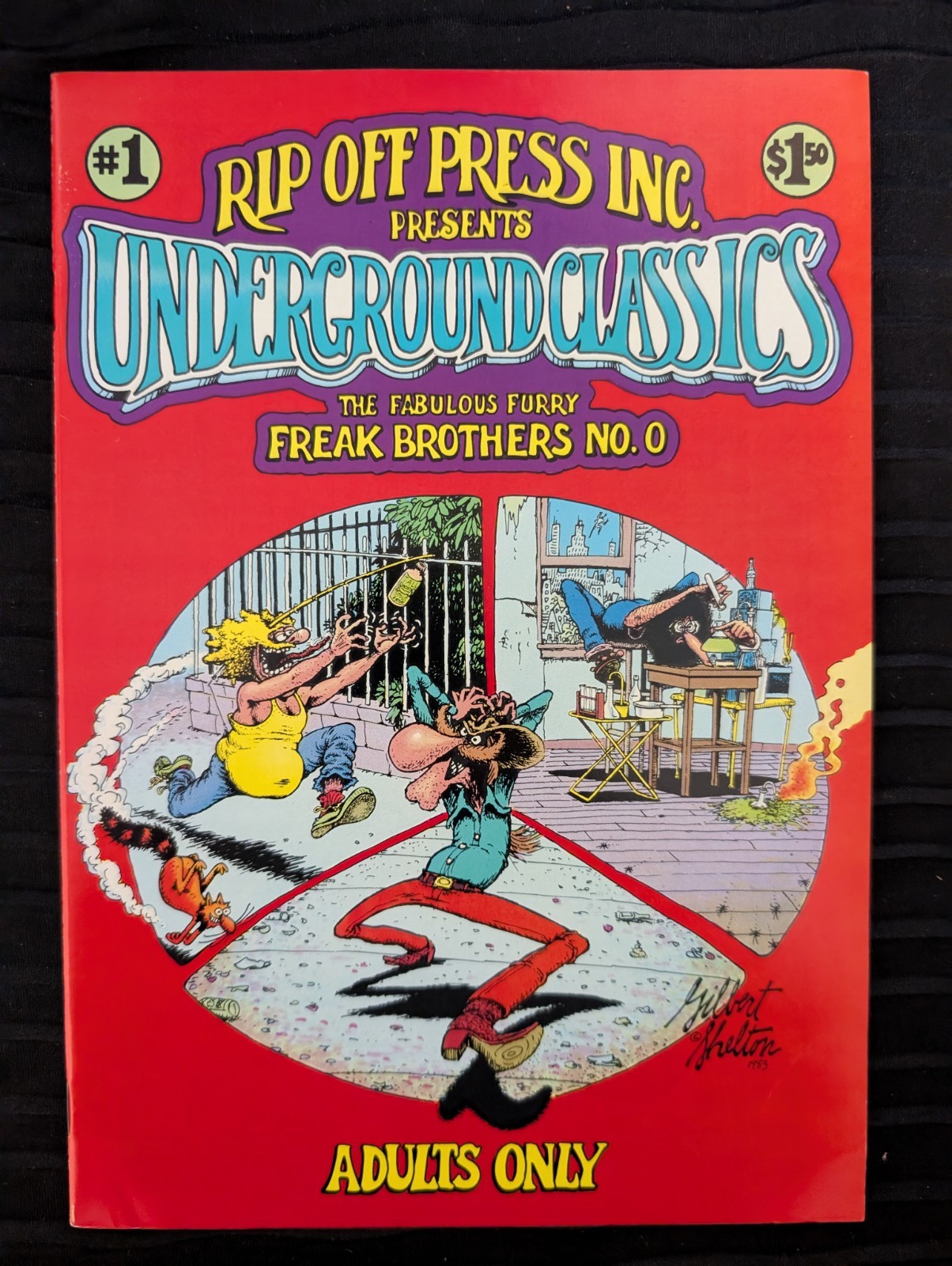Rip Off Press Inc Presents Underground Classics Lot 1,2,4,5,6,7 Rip Off Press Inc Presents Underground Classics Lot 1,2,4,5,6,7