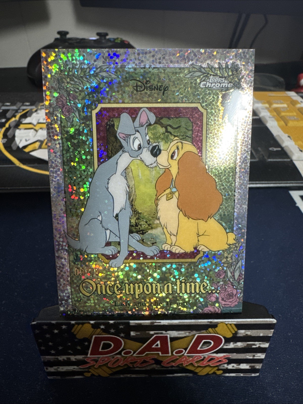 2024 Topps Chrome Disney Lady And The Tramp Once Upon A Time Sparkle /20 2024 Topps Chrome Disney Lady And The Tramp Once Upon A Time Sparkle /20