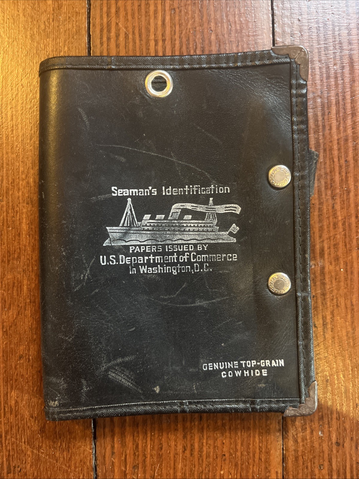 WWII Seaman's Identification Papers Wallet Merchant Sea Commerce *W/ Certificate WWII Seaman's Identification Papers Wallet Merchant Sea Commerce *W/ Certificate