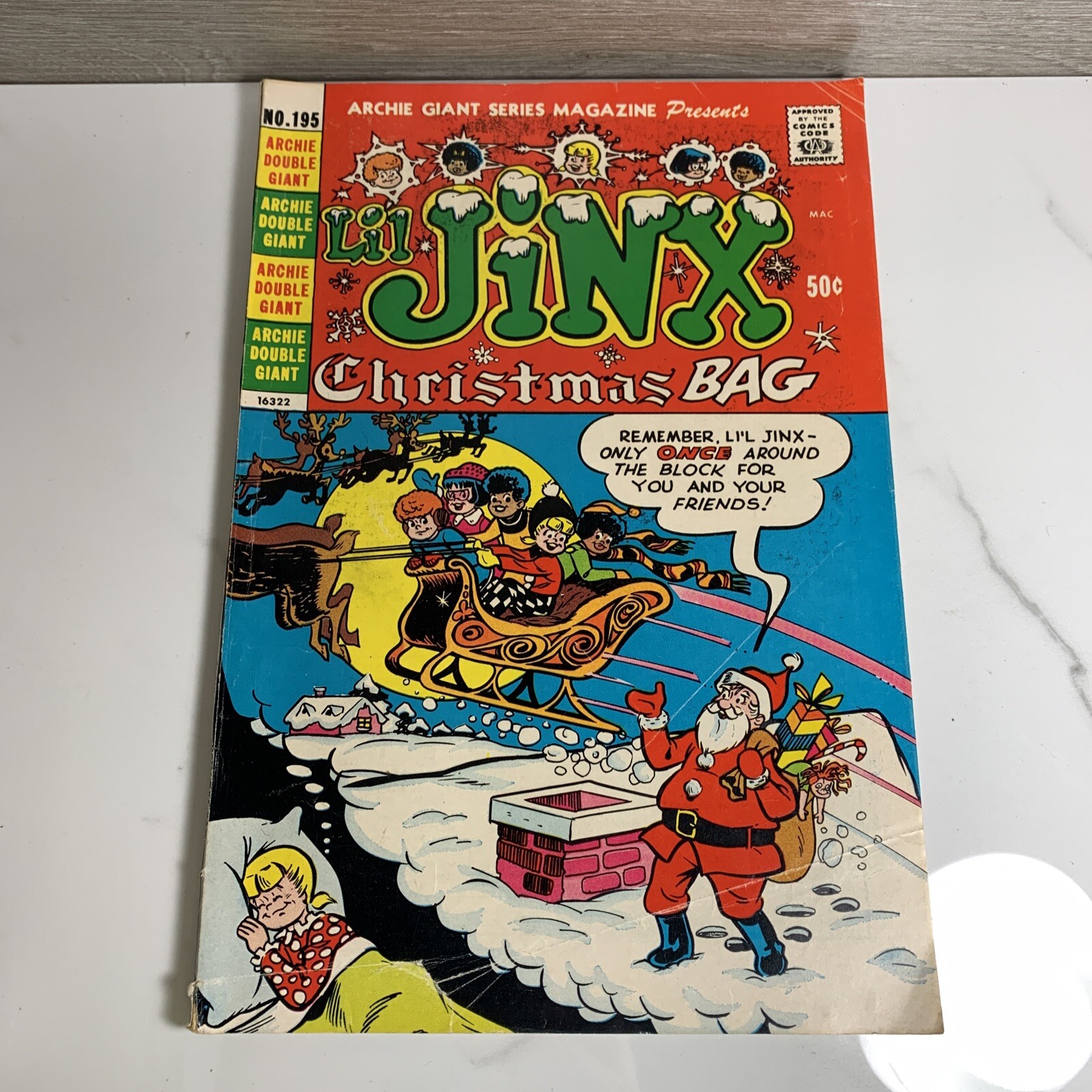 ARCHIE GIANT SERIES #195 1972 \