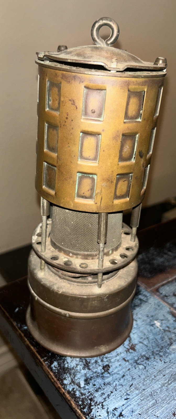 Vintage Koehler 20A Flame Safety Miners Lamp Lantern Parts As Is Coal Miner Tool Vintage Koehler 20A Flame Safety Miners Lamp Lantern Parts As Is Coal Miner Tool
