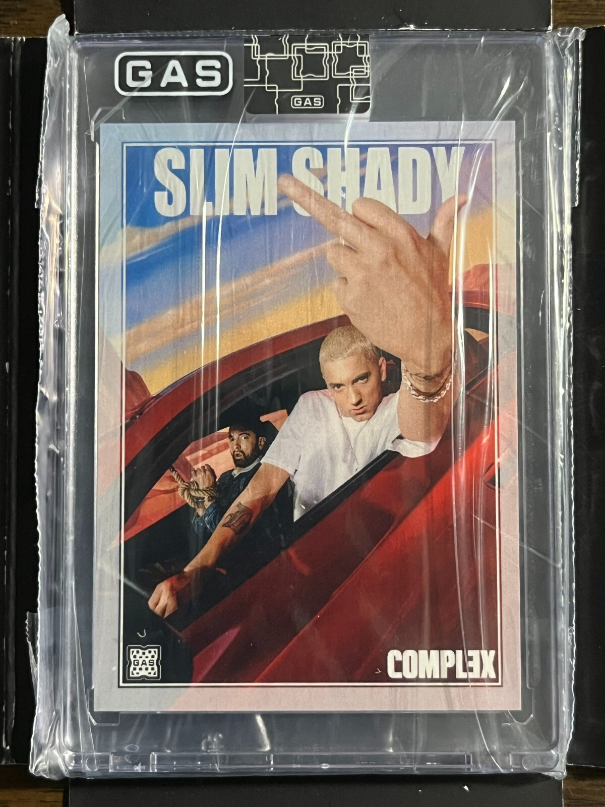 2024 Eminem #C-2 Gas Trading Cards X Complex Slim Shady Base Card w/Box